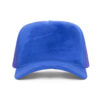 Boné trucker premium de suede e tela - Imagem