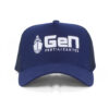Boné trucker promocional azul marinho - Imagem