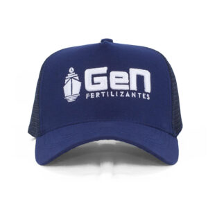 Boné trucker promocional azul marinho - Imagem